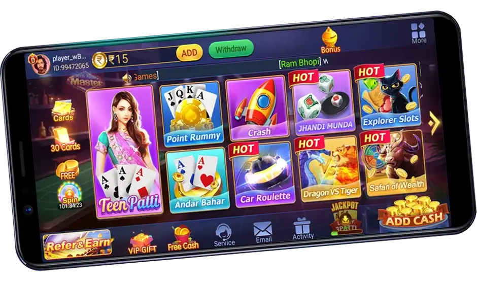 Teen Patti Game Slot Machine